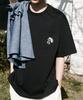 Holliseon Lawrence Short Embroidery T-Shirt - Native American Black