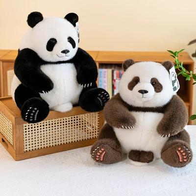 Národní poklad panda simulace Huahua Qizai simulace panda velká plyšová hračka základní panenka
