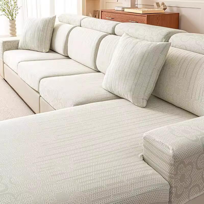 

Летняя шляпа для дивана из ледяного шелка, высококачественный эластичный универсальный комплект «все включено», летняя прохлада, чехол-шляпа для подушек сиденья на три места и одно место для конферансье 45 * 45cm pillow cover