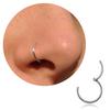 18G  316L Surgical Steel Nose Ring Hoop, Cartilage Hoop Earrings for Women Men  Piercing Jewelry 6mm/8mm/10mm/12mm