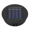 Solar Panel with LED Lantern Top Lid Solar Light Replacement Part DIY Outdoor Hanging Lanterns Table Lights Garden Decor