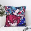 Mesmerizer Kasane Teto Square Pillow Case Anime Cushion Cover Awesome Zipper Decorative Pillowcase for Home Cm