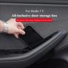 For Tesla Model 3 Y YL Juniper Highland 2020-2026 Door Handle Storage Box Inner Handle All-inclusive Organizer Container Tray
