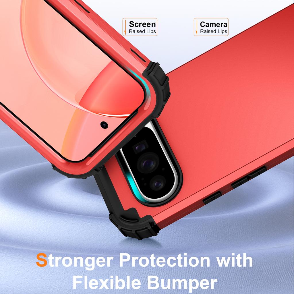 Pro Google Pixel 10/10 Pro Pouzdro Nárazuvzdorné PC + TPU Zadní kryt telefonu