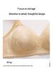 Plus Size Comfortable Breathable Wire-Free Back-Shaping Anti-Sagging Side Support Bra