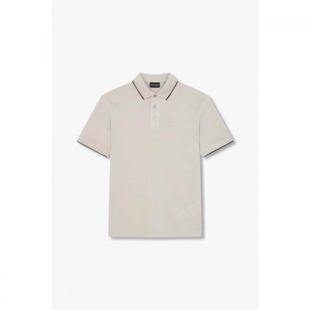 Emporio Armani Men S contraSt Line Embroidery Logo Polo Shirt A515126022 L