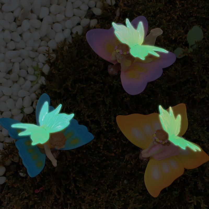 Garden Fairy Butterfly Stakes 3X Flower Fairy On Butterfly Garden Stakes Mother s Day Birthday Dreamy Atmosphere Scene Props For United States