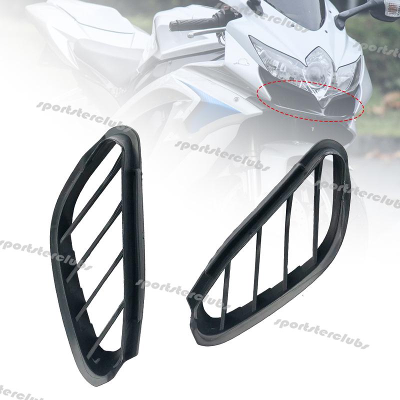 For Suzuki K8 GSX-R600 GSX-R750 2008-2010 GSXR600 GSXR750 GSX-R GSXR 600/750 08 09 10 Motorcycle Air Intake Tube Duct Grilles
