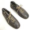 Made In Japan DAKS Leather Sneakers 25.0 Brown Shoes Trainers(USED)