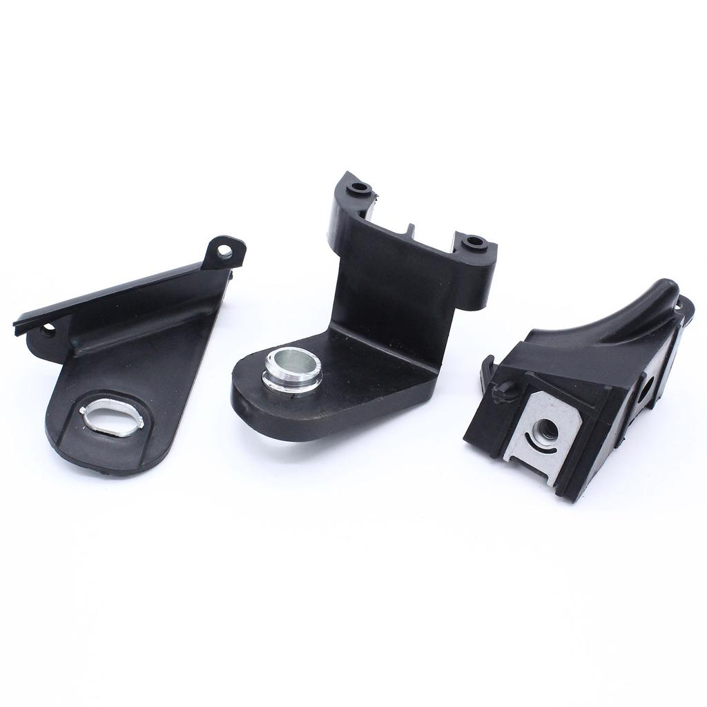 Auto Headlight Repair Parts Suitable for 51816681 Passenger Side ABS Material Headlight Bracket Lug Repair Kit