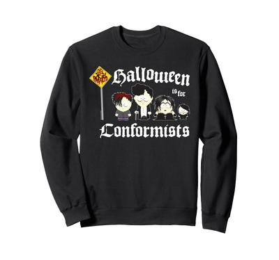 South Park Non-Conformists Goths Halloween Funny Cartoon Sweatshirt