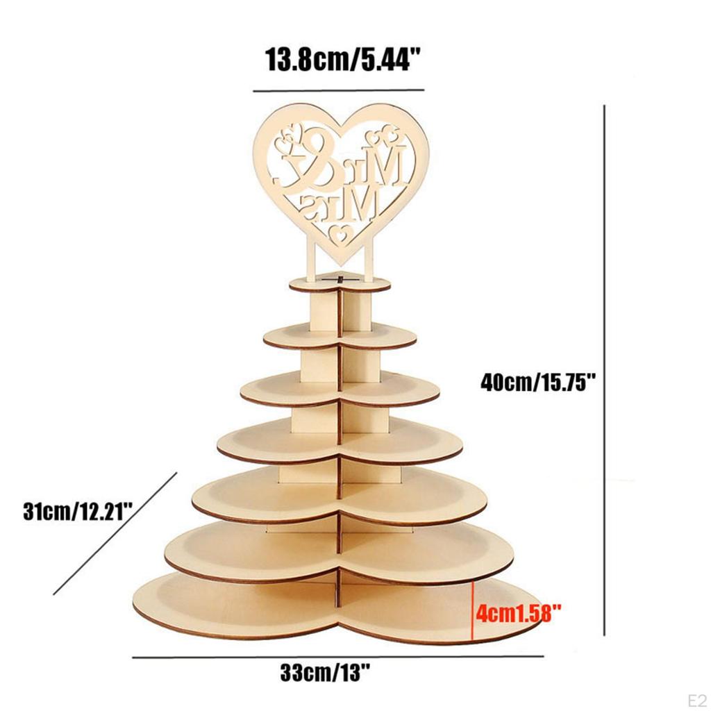 Chocolate Display Stand Candy Cupcake Desserts Shelf for Wedding Christmas