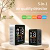 Portable Smart Air Quality Tester LiDAR Sensor Air Quality Meter Temperature Humidity PM10 PM1.0 Detection for Home Office
