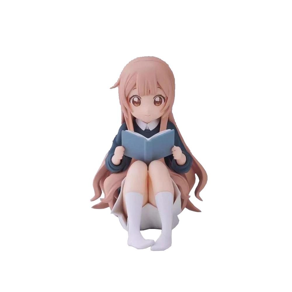 

Девочка читает книги Noodle Stopper Сидячая позиция Фигурка Игрушка Аниме Коллекционная модель Кукла