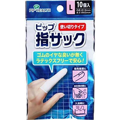 Kanaishi Eiza H280 Pip Finger Pick Disposable Type L 10 Pieces X 10 Pieces Set Co., Ltd.