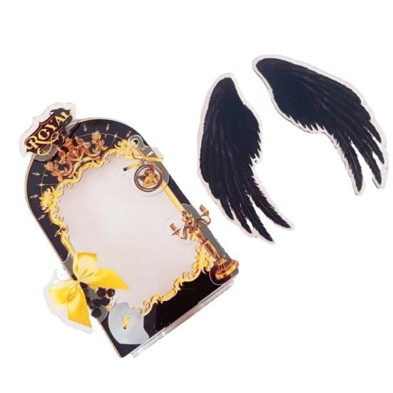 

Настольный дисплей Изысканный Экологичный DIY Хранение 3-дюймовый держатель для фотографий Украшение Фоторамка Украшение