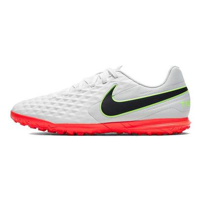 Tiempo Legend 8 Club Mg Tf Fußballschuhe Herren Fußballschuhe Hellgrau Orange AT6109-106