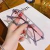 Vintage Brand Rectangle Sunglasses Women Blue Shades for Women 90s Retro Double Beam Square Sun Glasses Men UV400 Gafas