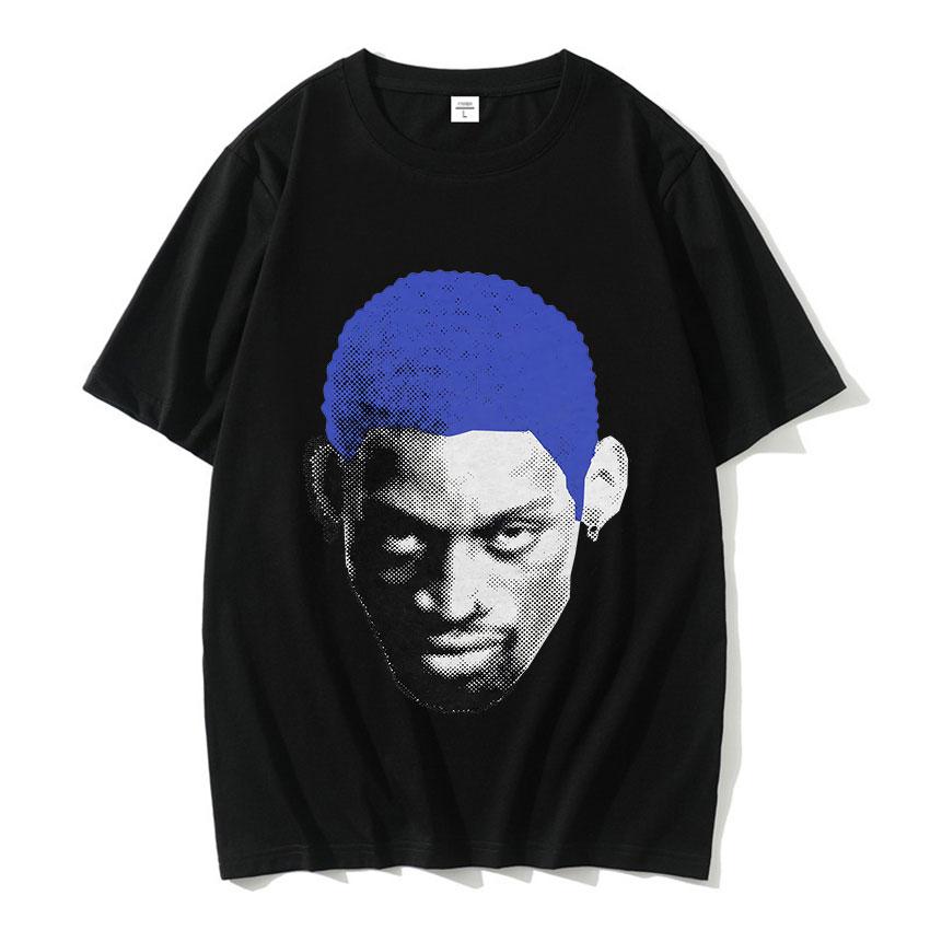 Hot Sale The Worm Dennis RodUnisex Graphic T Shirt Unisex Women Boys Basketball Short Sleeve T Shirts Male Cotton Oversized Streetwear