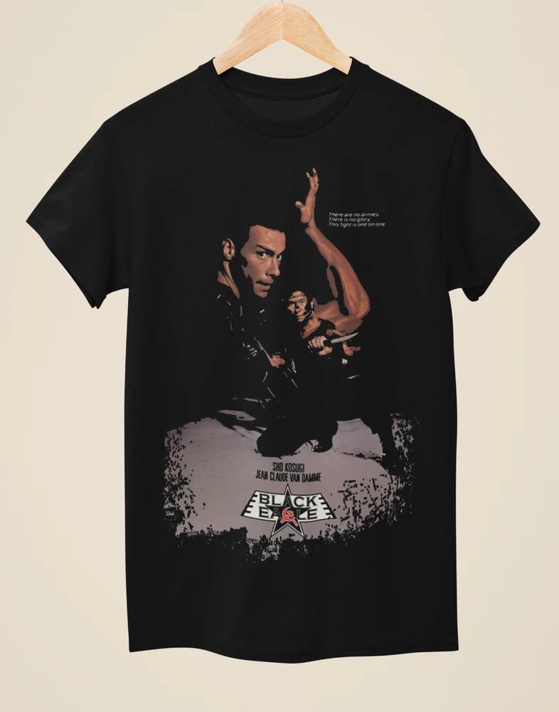 Black Eagle Movie Poster Inspired Unisex Black TShirt S
