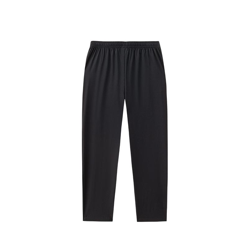 Men's Pants ANTA Variety Training Collection Sports Pants Men's Black Moderate Straight Fit Pants