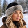 Fashionable Winter Thick Warm Hat Head Circumference 58-60cm Women's Mongolian Hat