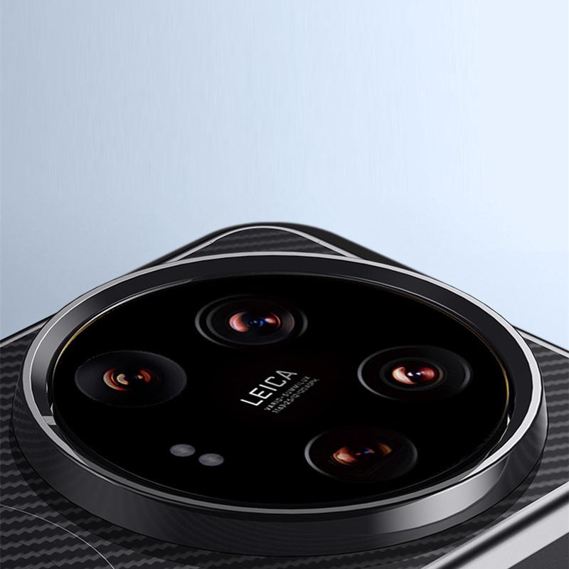 Stoßfänger Handyhülle aus Kohlefaser für Xiaomi 14 Ultra für Magsafe Magsafing Hülle für Xiaomi 14 Pro Kabelloses Laden Magnetische Handyhülle für Mi 14 Pro