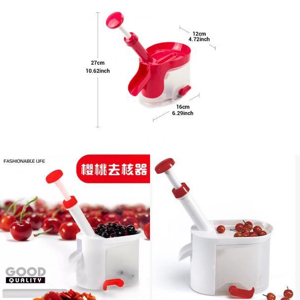 Outil dénoyauteur de fruits en matériau PP pour la cuisine et pour offrir