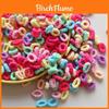 Kids Hair Ties Pack With Soft Elastic Rubber Bands For Girls Hair Styling And Comfort