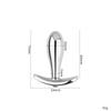 Metal Drop Anal Plug For Women Stainless Steel Three Sizes Jewel Base Butt Plug G-point Massage Adult Sex Toys Male/Famale Gay