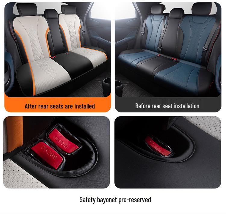 BYD Dolphin Waist-Fit Car Seat Cushion, Year-Round, Non-Binding, Non-Slip, Pure Electric 