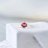 Natural Pink Rubellite Gemstone 925 Sterling Silver Jewelry Handmade Women Ring RR-31-4