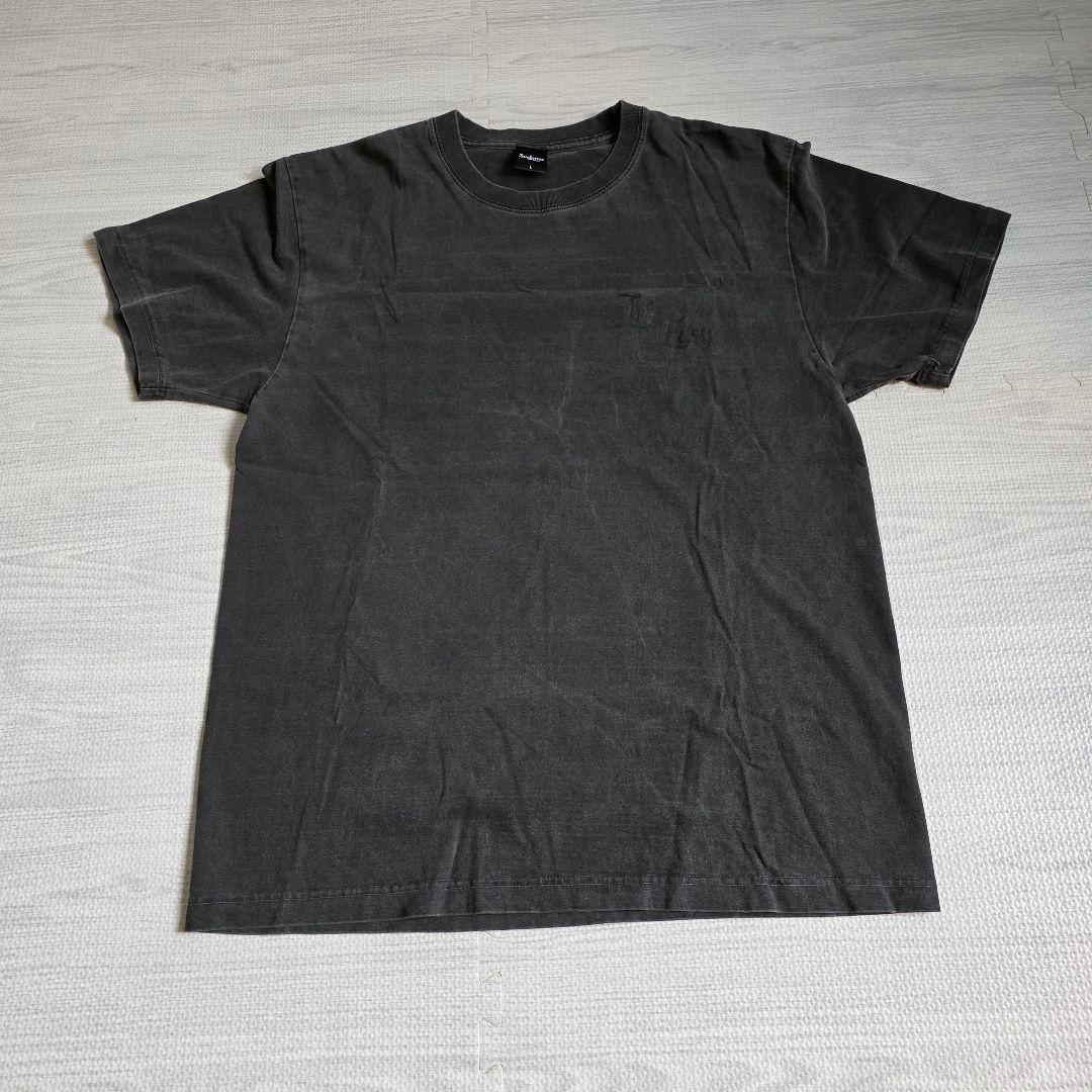 [USED] Eikichi Yazawa Live T-shirt Harley Bike Skull STOP YOUR STEP