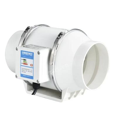 4-palcový potrubný ventilátor Ventilačné ventilačné potrubie Kanálové potrubie Odsávač vzduchu pre kuchynský kúpeľňový ventilátor