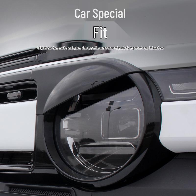 Chery ICAR V23 Headlight Eyebrows & Front Bumper Fog Light Protector with Fan