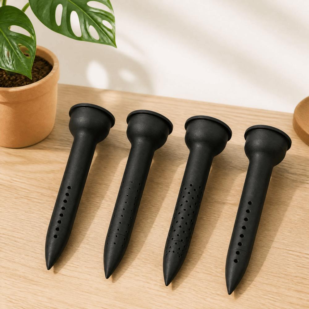 4pcs Wear-resistant Plant Irrigation Funnel Automatic Plant Drip Irrigation Device for The Lazy