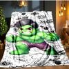 The hero Mighty Transformation Blanket Flannel Throw for Sofa, Indoor, Camping, Living Room, Office, Chair, And Bed Soft Birthday Gift
