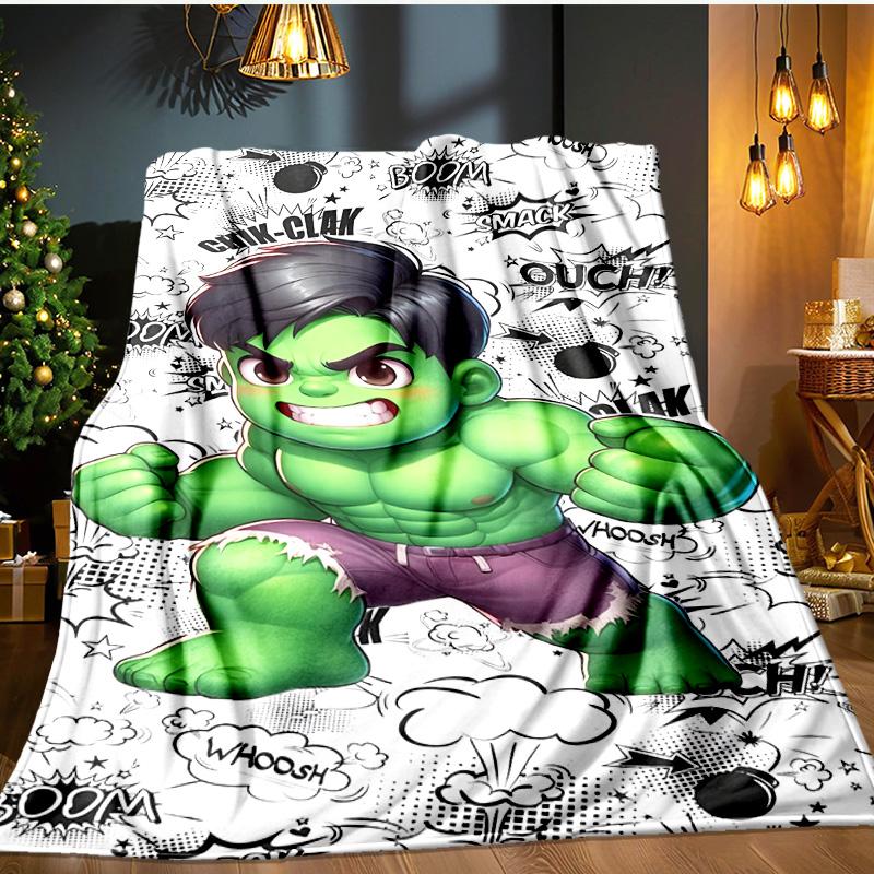 The hero Mighty Transformation Blanket Flannel Throw for Sofa, Indoor, Camping, Living Room, Office, Chair, And Bed Soft Birthday Gift