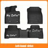 For Toyota RAV4 XA60 2026 2027 Waterproof TPE Car Floor Mats Custom Fit Auto Foot Pads Carpet Interior Modification Accessories
