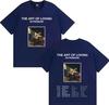 Cantante Olivia Dean Gráficos Góticos Estampado The Art of Loving Tour Camiseta Moda Oversized Camiseta Hombres Mujeres Algodón Puro Cómodas Camisetas