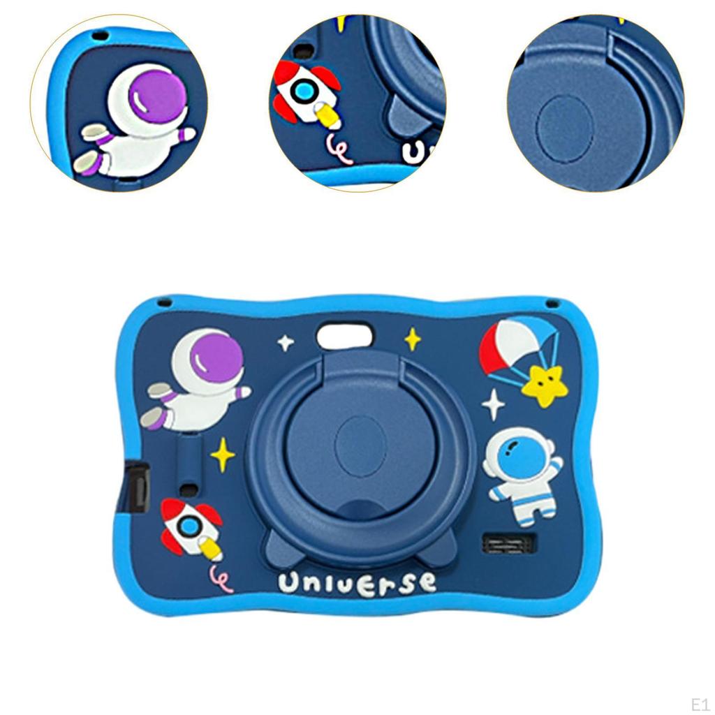 Kids Tablet 7 inch Silicone Protection Case Cover Game Shockproof Children Two Camera for