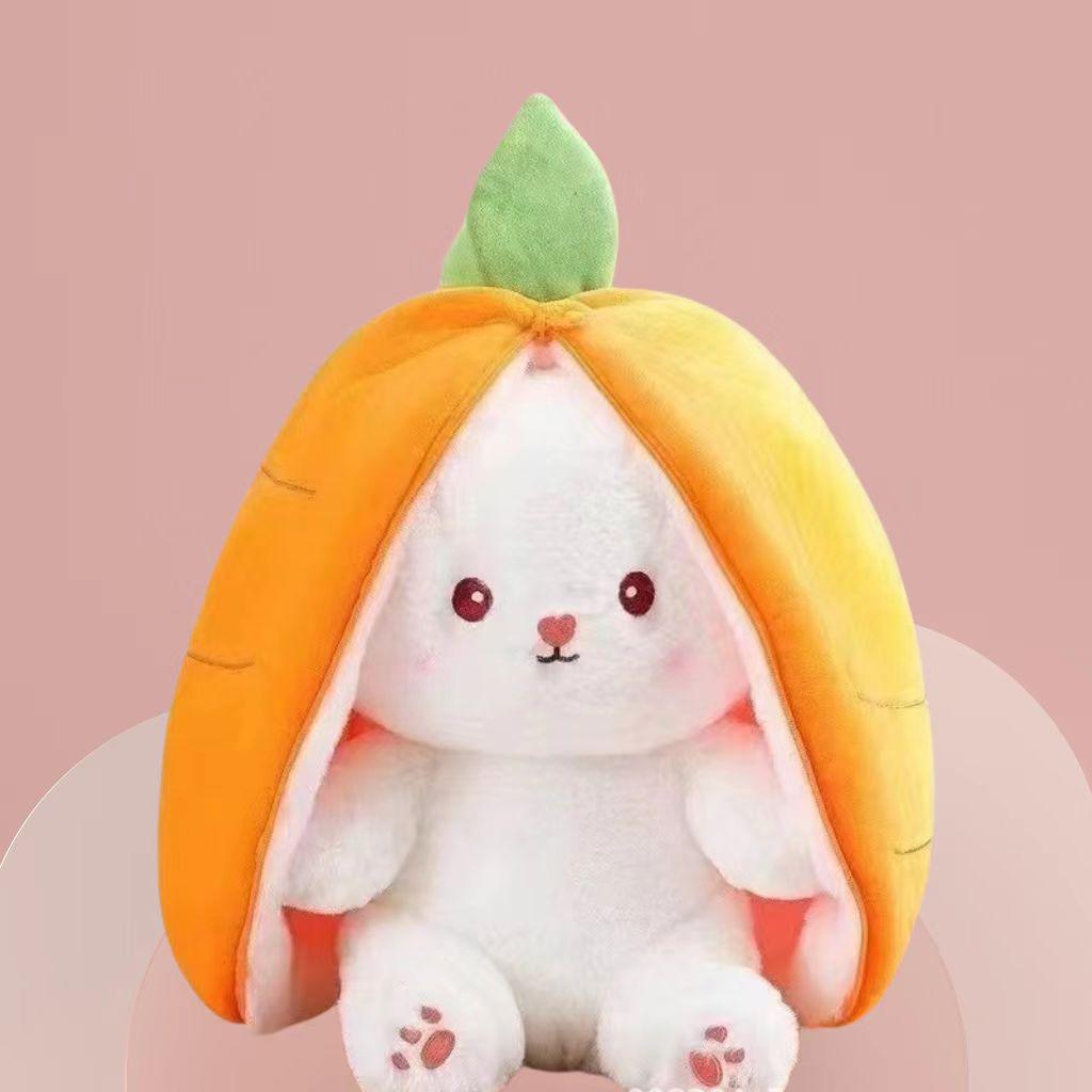 

Клубничная Зайка Морковная Кукла: Музыкальная игрушка со световыми эффектами 25cm with 4 Modes