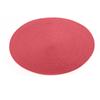 Round Rop Cotton Brai-ded Table Place Mats Bra-ided Coas-ter Placemas Non-Slip Table Mats For Dining Kitchen Table Washable 15 Inch