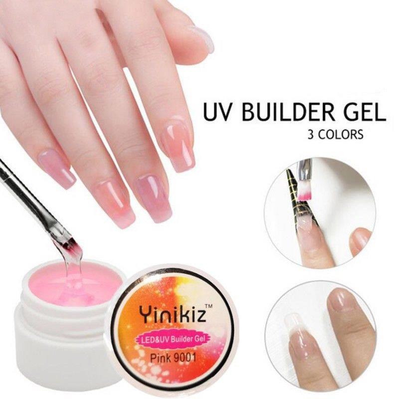 Buy Nail Repair Gel Fix Crack Glue Fiberglass Constructing Gel Quick UV