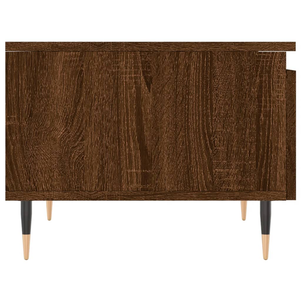 Coffee Tables 2 Pcs Brown Oak Effect 50 X 46 X 35 Cm Engineered Wood