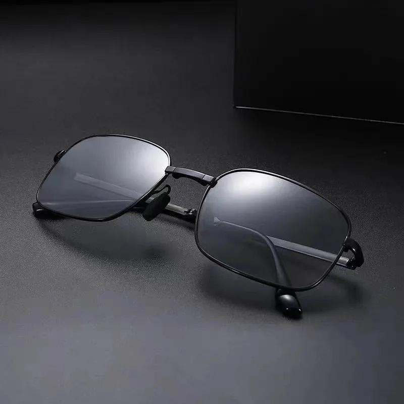 Fashion Sunglasses For Male Female Rectangle Luxury Design Night Vision Driving Use Square Yellow Sun Spectacles Eye Spectacles