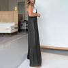 Casual Jumpsuits For Women Overalls Rompers Summer Outfits With Pockets