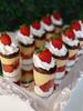 10pcs Dessert Decorating Tools Set - Transparent Slanted Mouth Dessert Cup, Mousse Cup, Plastic Cup, Reusable For Decorating
