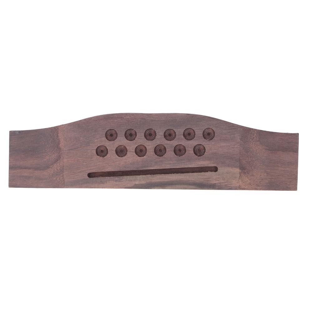 Rosewood Acoustic Guitar Bridge Slotted Guitar Parts 12 String Acoustic Guitars