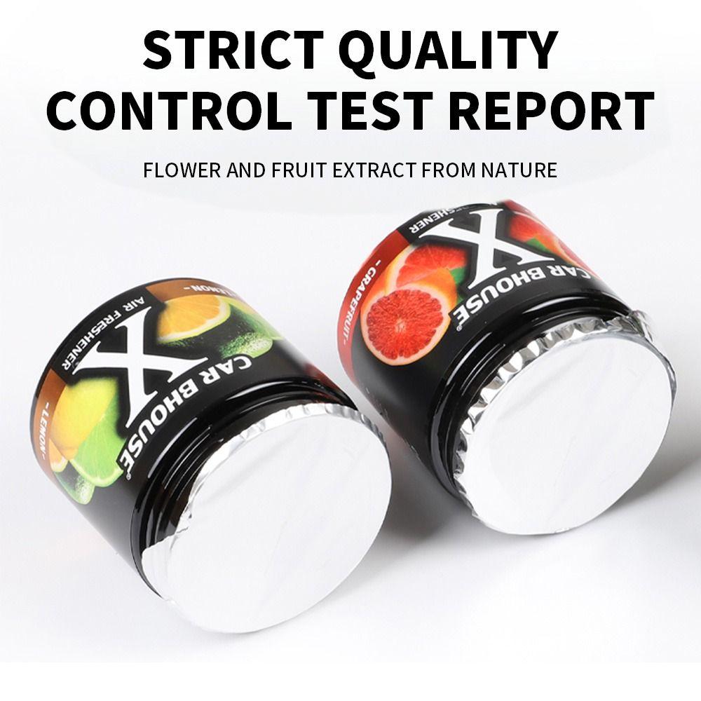 220g Car Air Freshener Long-Lasting Lemon Rose Lavender Flavor Car Scent Light Fragrance Compact Car Odor Eliminator